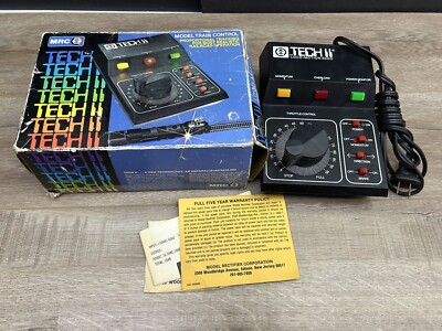 Vintage MRC Tech II LOCO-MOTION 2500 Model Train Control In Original Box