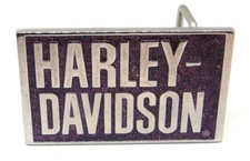 Vintage 2006 LADIES HARLEY DAVIDSON GLITTER BELT BUCKLE