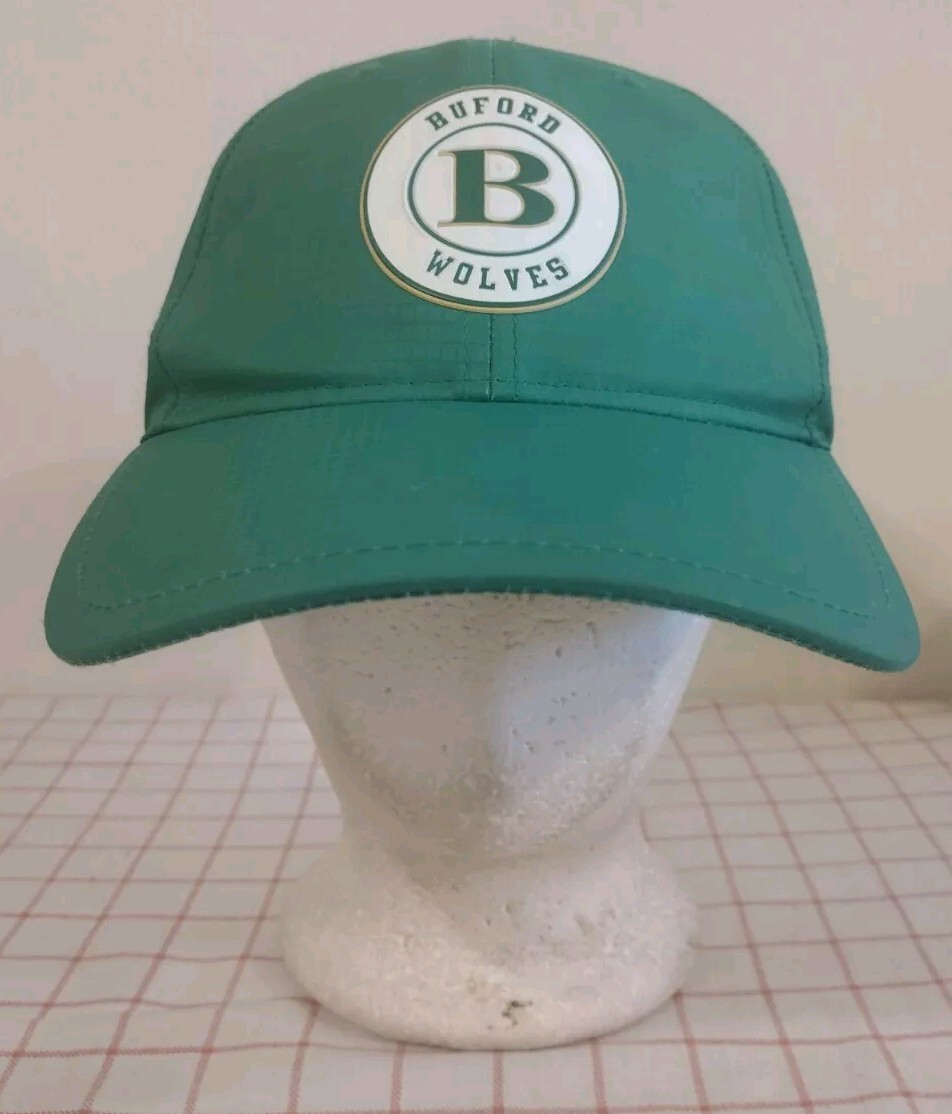Buford Wolves High School Cap Hat Green Mens Womens