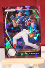 2021 Panini Draft Pick Jordan McCants Burgundy Cracked ice parallel 10/23