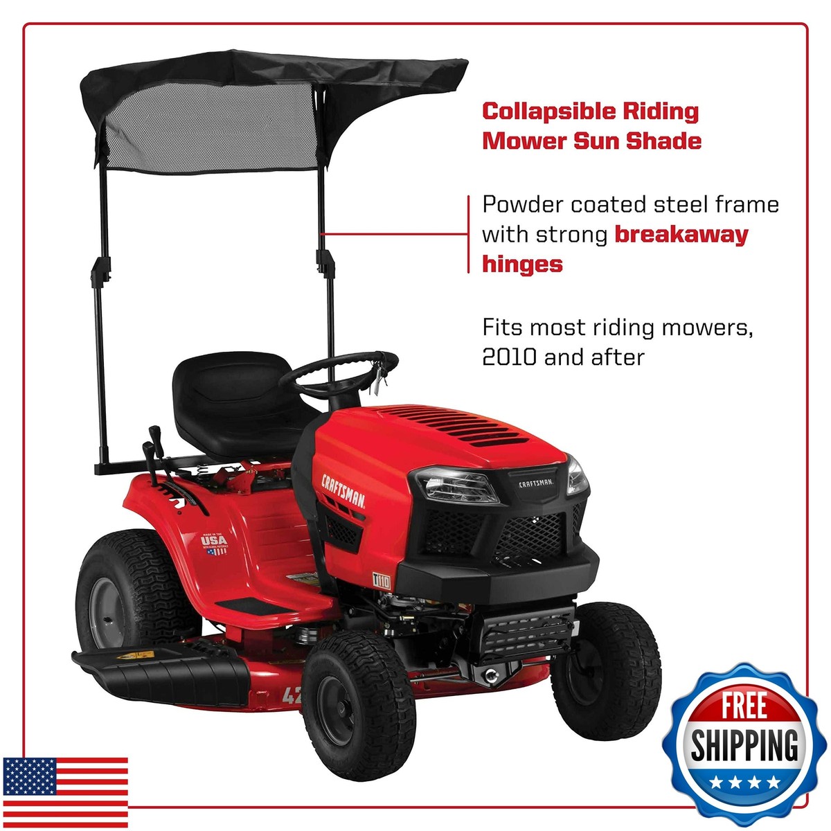 CRAFTSMAN 490-900-0067 Collapsible Sun Shade with Storage Bag - Main Image