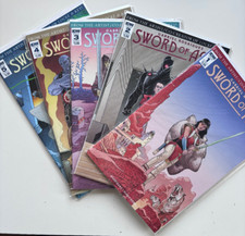 IDW Comics SWORD OF AGES # 1-5 Full Run, Bagged & Boarded