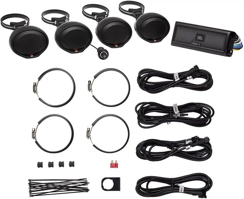 JBL Cruise X 4-Ch Bluetooth ATV UTV Marine Weather-Resistant Speakers CRUISEX