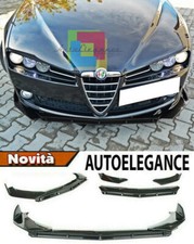 ALFA ROMEO 159 LAMA SOTTO PARAURTI ANTERIORE IN ABS LOOK RS NERO SPLITTER -