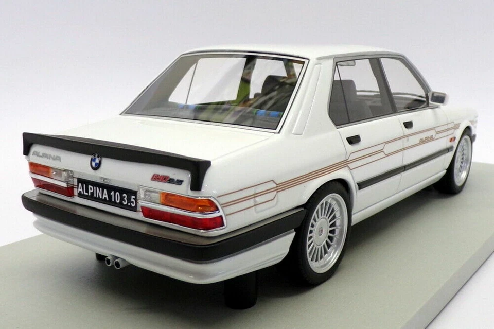 BMW ALPINA B10 3.5 BITURBO 1989 WHITE LS COLLECTIBLES LS044F 1/18 250 PCS - Photo 2/4