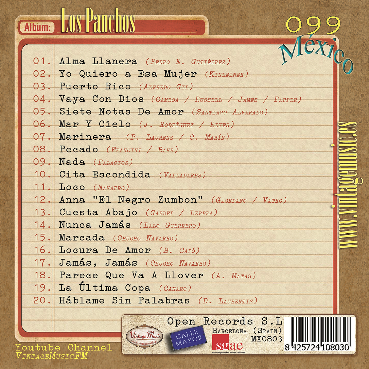 輸入CD Trio Los Panchos Y Sus Voces 6   /00110 Los Panchos - Trio Los Panchos - Amazon.com Music