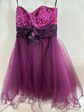 Prom Dress Pink/ Snowball Dress / Formal Dress Size 3