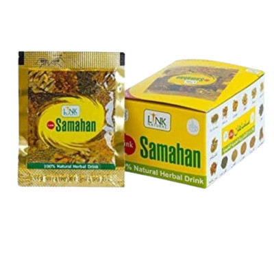 100 LINK SAMAHAN Ayurvedic Herbal Drink Natural Tea Relief Cough & Cold remedy