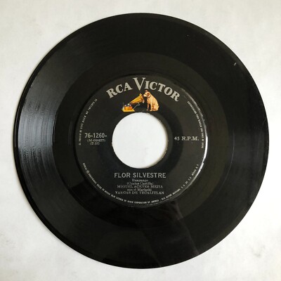MIGUEL ACEVES MEJIA -FLOR SILVESTRE / PARA MORIR- MEXICAN 7¨SINGLE, PAPER SLEEVE