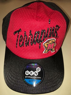 University of Maryland Terrapins Terps Mascot Rhinestone Girls Baseba