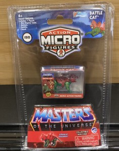 World's Smallest Masters of the Universe BATTLE CAT Micro Action Figure MOTU | eBay