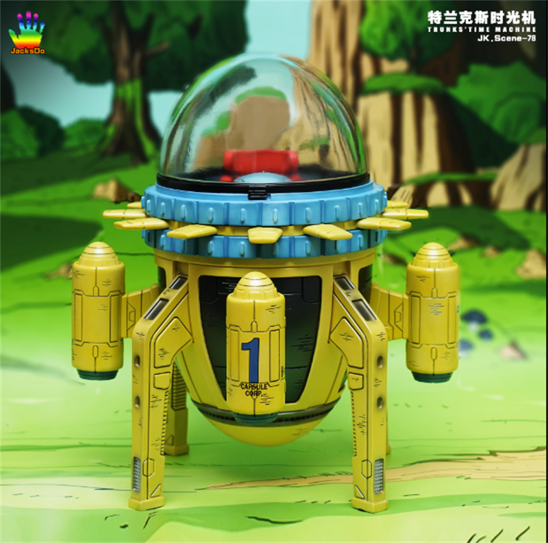 JACKSDO Dragon Ball DBZ TRUNKS' TIME MACHINE GK Resin Model Statue