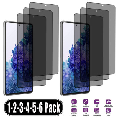 For Samsung Galaxy S20 FE 5G Privacy Anti-Spy Tempered Glass Screen  Protector