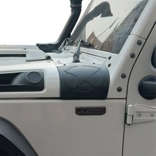 Body Armor Side Cowl Cover Protector Black Star Logo For 07-18 Jeep Wrangler Jk Body Armor Side Cowl Cover Protector Black Star Logo For 07-18 Jeep Wrangler Jk