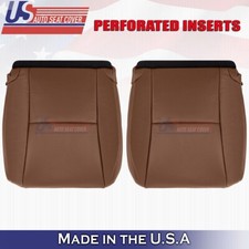 2013 2014 2015 Fits Lexus RX450h Front Set Bottoms Perf Leather Cover Saddle