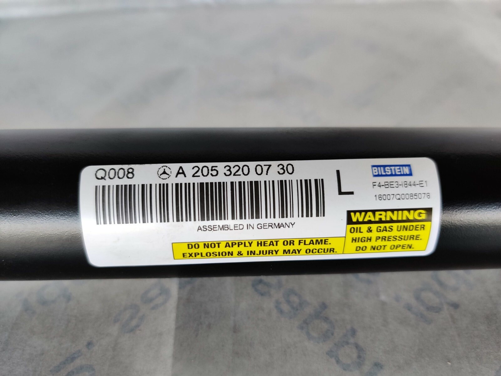 A2053200730 Original OEM Part Shock Absorber Front Left Mercedes C  