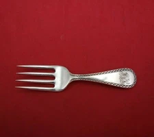 Winslow by Kirk Sterling Silver Baby Fork 3 3/4" Antique Silverware