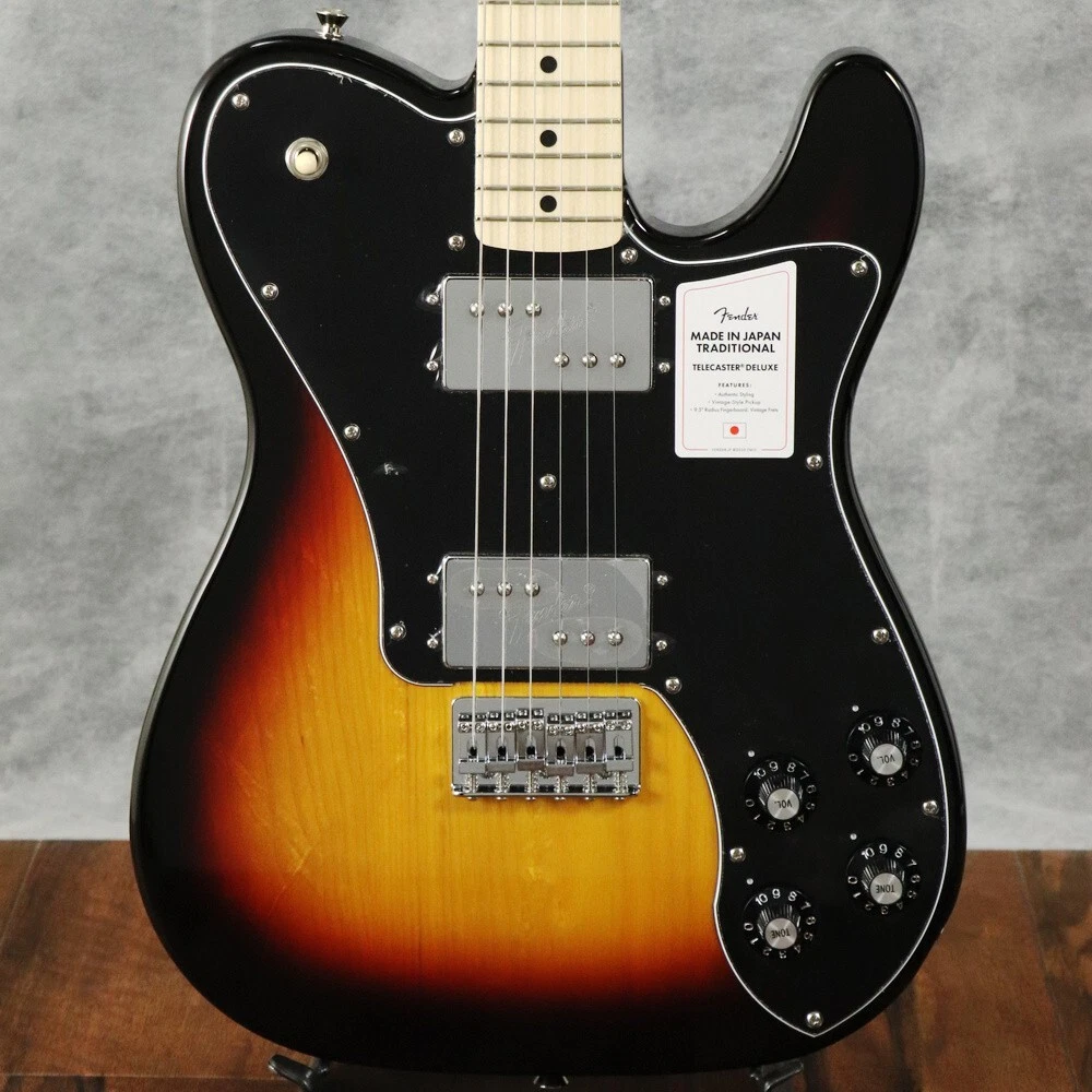Fender / Made in Japan Traditional 70s Telecaster Deluxe 3-Color Sunburst