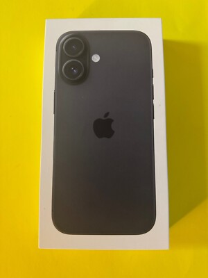 Apple iPhone 16 - 128GB - Black (T-Mobile) - New Sealed