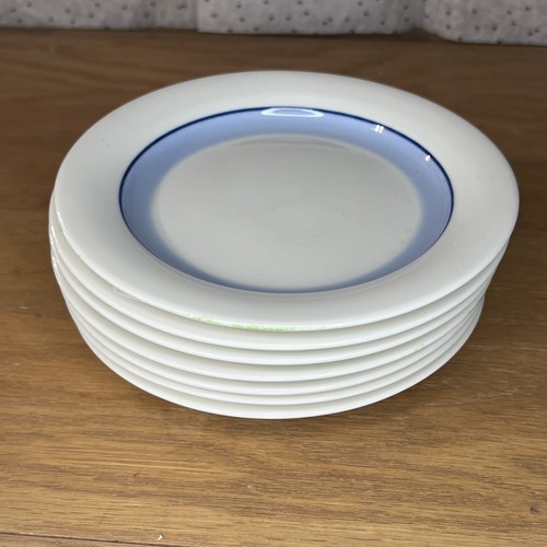 Arabia Finland Pudas Arctica 6 3/4 Plates By Inkeri Leivo Set of 7 - Picture 3 of 6