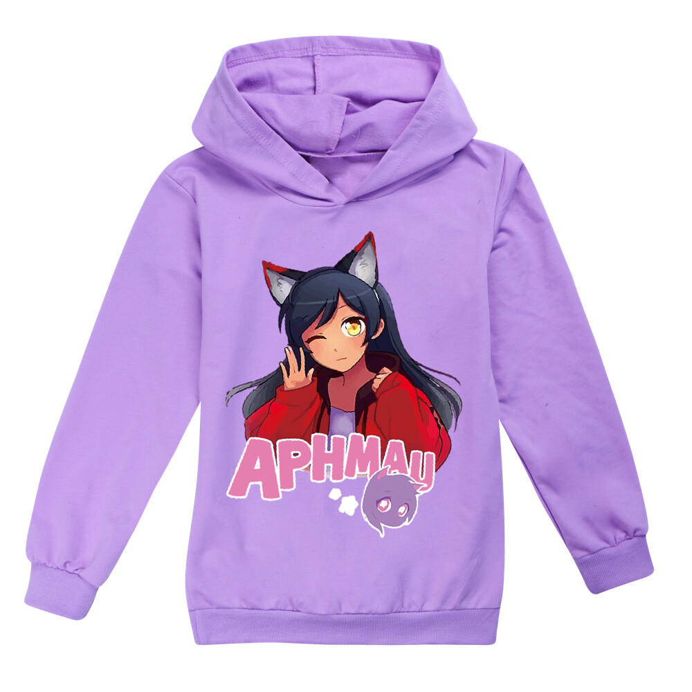 Aphmau Kids Hoodie Long Sleeve Tracksuit Youtuber Girls Cotton Top  Sweatshirt | eBay