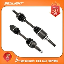 Pair CV Axles For GMC Terrain Chevrolet Equinox 2.4L 2010 -2017 Front Left Right