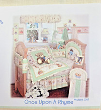 Vintage KidsLine Valance Once Upon A Rhyme 2003 Nursery 13  X 88  Lot Of 2