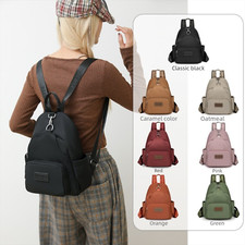 Women's Waterproof Schoolbag Nylon Travel Bags Personality Backpack Commuting