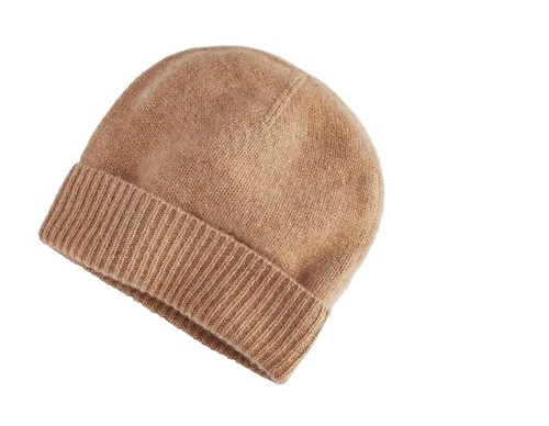 NWT Charter Club Luxury 100% Cashmere Hat – Ivory– One Size  display picture 3