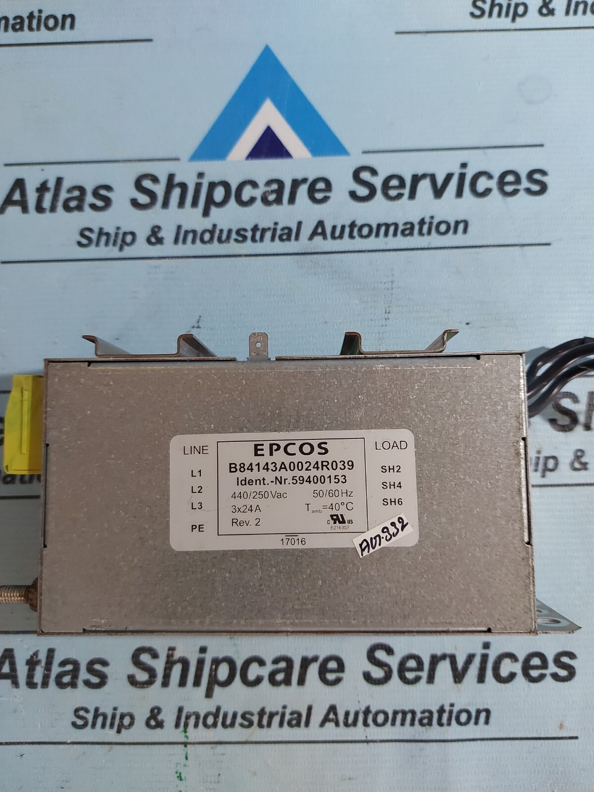 EPCOS B84143A0024R039 440/250VAC 3x24A FILTER