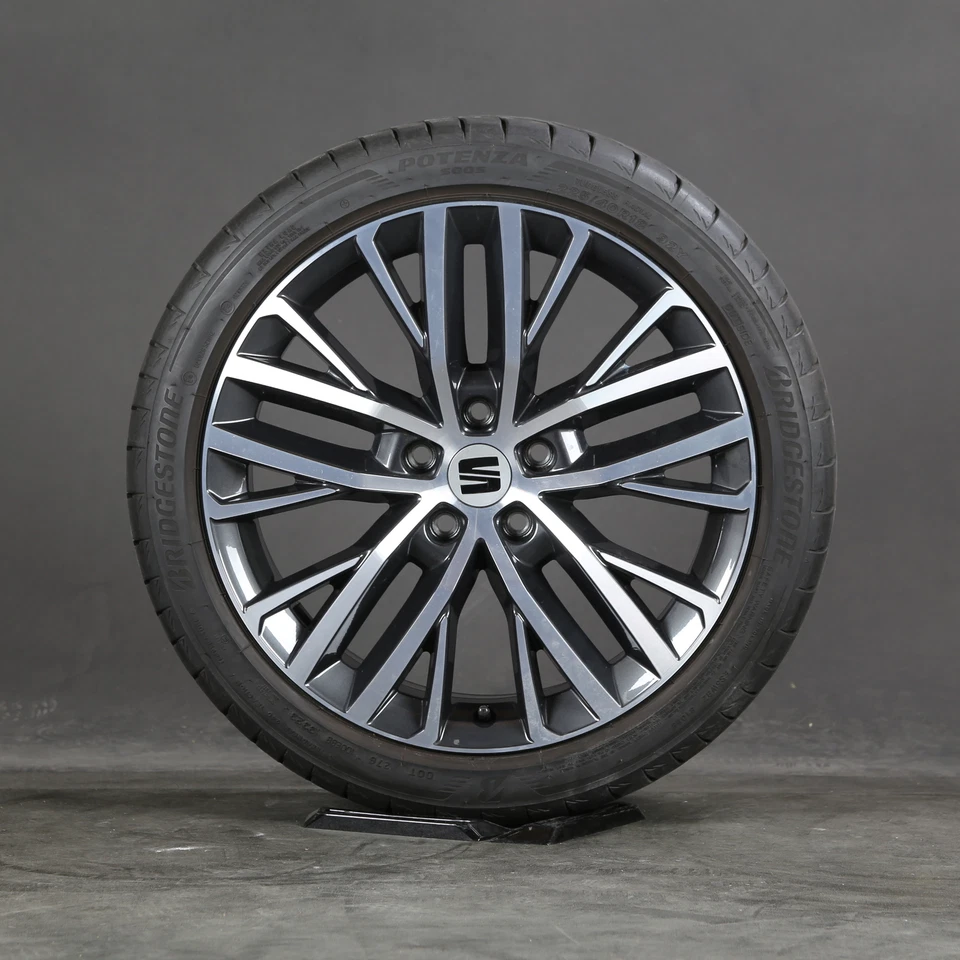 18 Zoll Sommerräder original Seat Leon KL 5FA601025D Sommerreifen - Bild 2 von 4