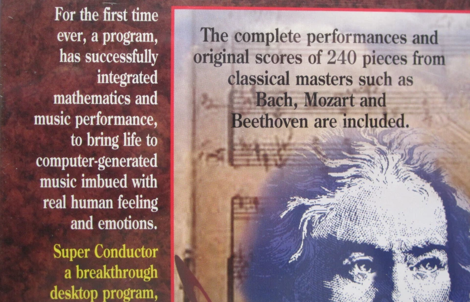 SuperConductor Deluxe Universal Musical Instrument Software MANFRED CLYNES  NEW - Image 4 of 4