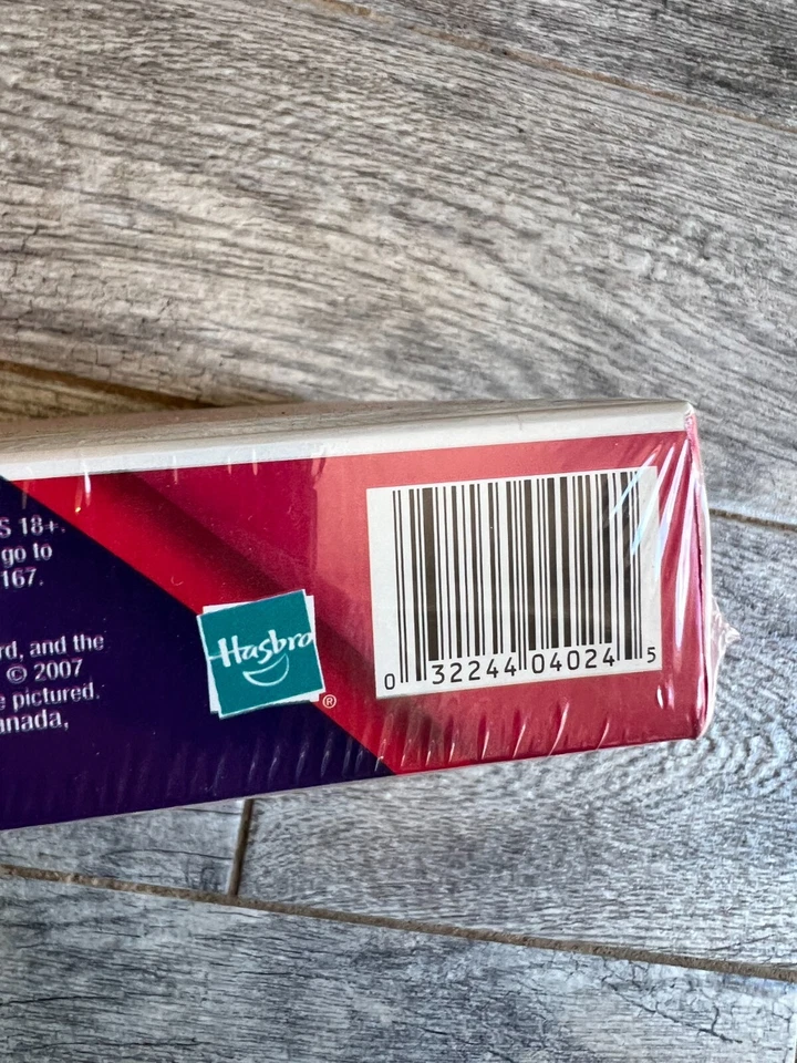 SCRABBLE Crossword Game 2007 Parker Brothers Hasbro Board Family Fun New Sealed - Image 3 of 4