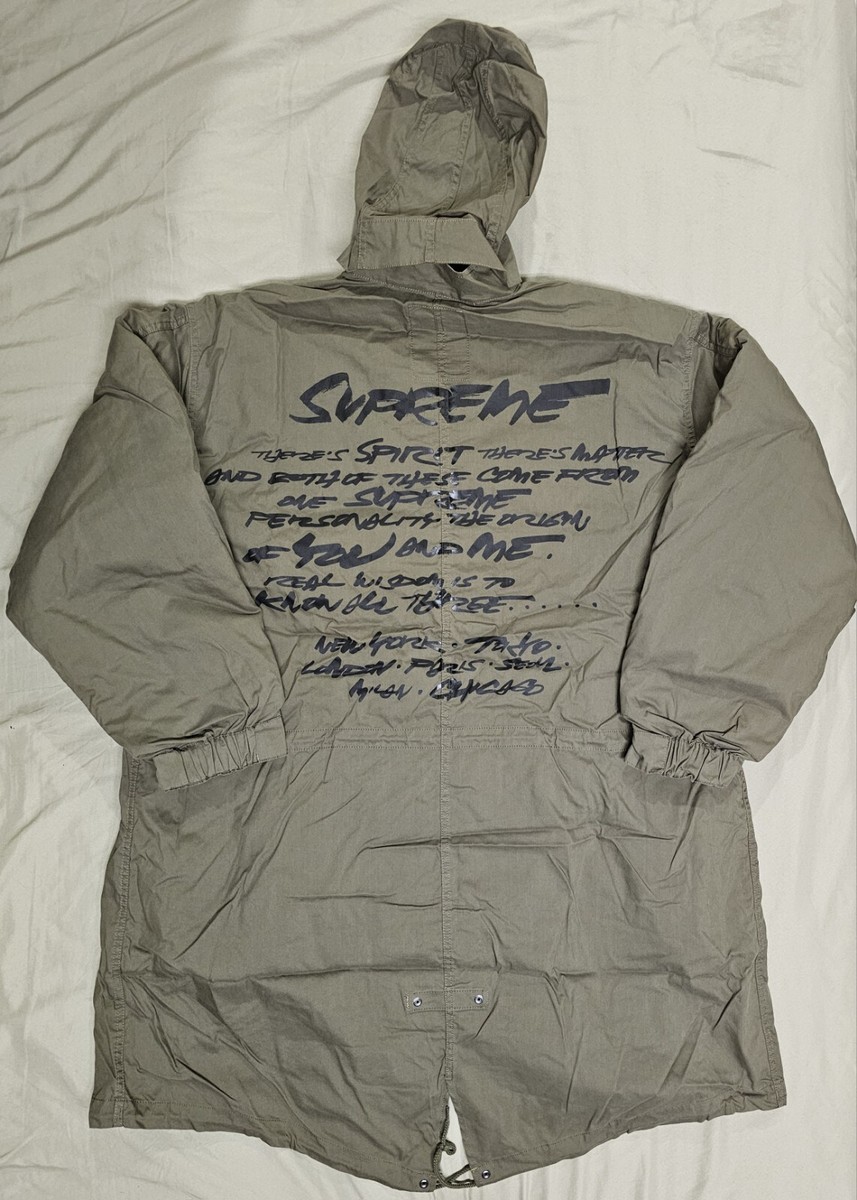 SUPREME FUTURA FISHTAIL PARKA OLIVE | eBay SUPREME FUTURA FISHTAIL PARKA OLIVE | eBay