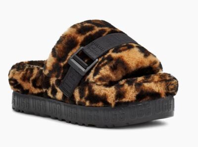 UGG Fluffita Panther Print Slide Slipper 1122556