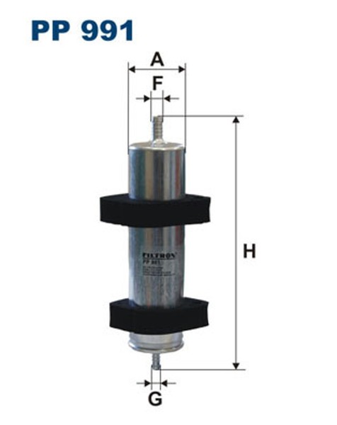 Filtron Kraftstofffilter Pp 991 Leitungsfilter FüR B8 B9 A5 Audi 8WD 8K2 A4 8TA-image
