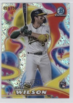 2025 Bowman Chrome Melt Mashers Mini-Diamond Refractor 57/150 Jacob Wilson 11s9