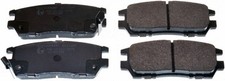 REAR BRAKE PAD SET DISC BRAKE FITS: MITSUBISHI MONTERO   CANVAS TOP 2.5 TD 4W