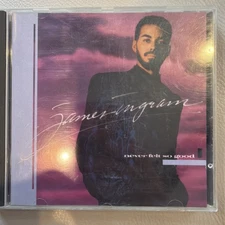 James Ingram Never Felt So Good CD - West Germany