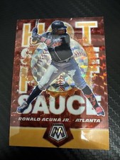 2021 Mosaic Hot Sauce Orange HS6 Ronald Acuna Jr /99
