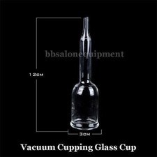 3PCS Vacuum Cupping Glass Cup For Vacuum Breast Enhancement Care Beauty Machine