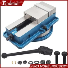 5'' Lock Vise Precision Milling Drilling Machine Bench Clamp Clamping Vice