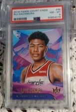 2019-20 Panini Court Kings Rookies I Rui Hachimura Psa 8 NM-MT  #96 (RC) WIZARDS