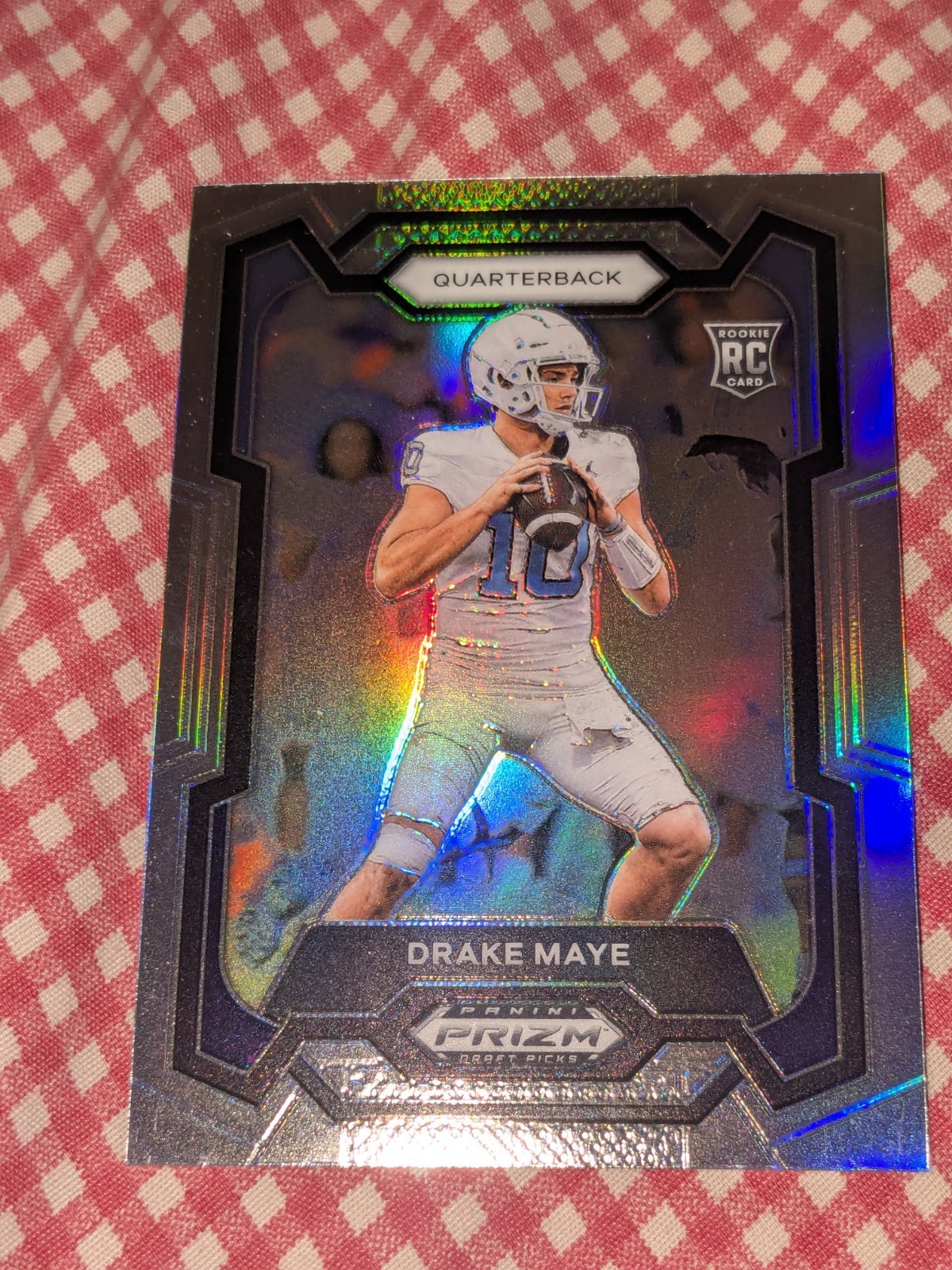 2024 Panini Prizm Draft Picks - Drake Maye #103 Silver Prizm (RC)