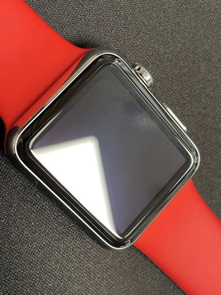 Apple Watch 1. Gen, A1554, Edelstahl, 42mm, OVP, diverse Armbänder - Bild 3 von 4