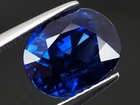 NATURAL MINE - OVAL ROYAL BLUE SAPPHIRE 5.09 CTS.