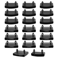 20Pcs 54X10Mm Plastic Replacement Bed Slat Plastic Centre Caps Holders for Holdi