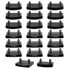 20Pcs 54X10Mm Plastic Replacement Bed Slat Plastic Centre Caps Holders for Holdi