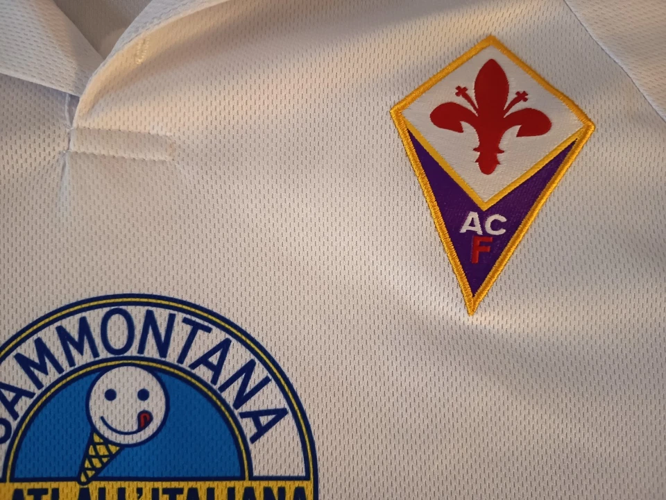 MAGLIA CALCIO FIORENTINA BATISTUTA 1995 96 TAGLIA M VINTAGE JERSEY - Immagine 3 di 4