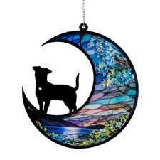 Dog Memorial Suncatcher,Pet Sympathy Gifts,Dog Memorial Gifts for Loss of Dog...